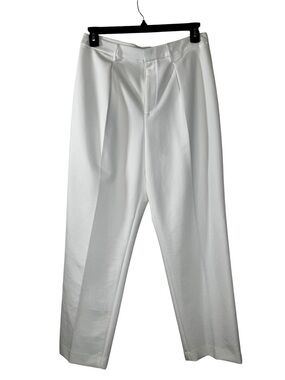 Antonio Melani Ivory High Waist Wide Leg Dress Pants- Size 12 NWT